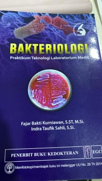 Image of Bakteriologi : Pratikum Teknologi Laboraturium Medik