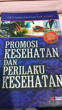 Image of Promosi Kesehatan dan Perilaku Kesehatan